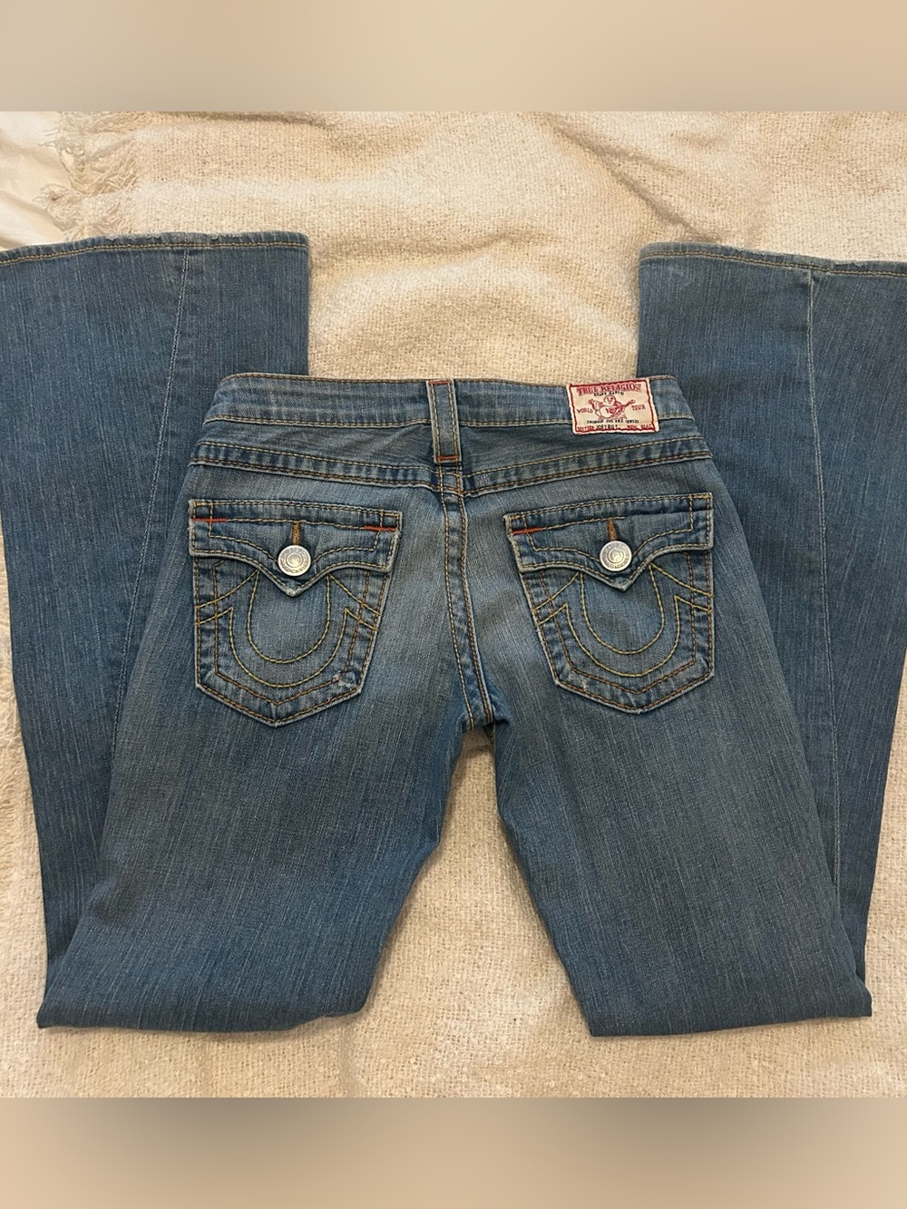 vintage true religion joey flare jeans